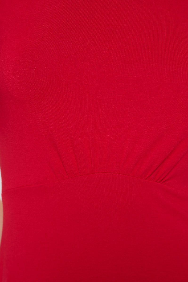 Elli High-Waist Mini Dress