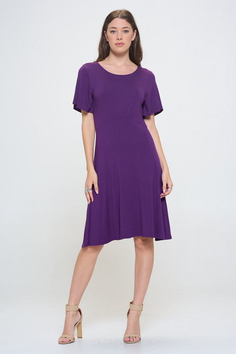 Elli High-Waist Mini Dress