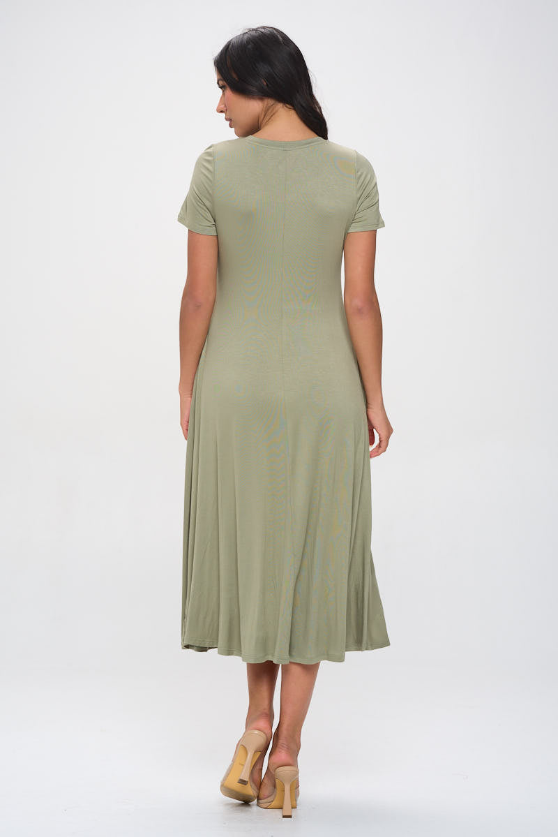 Jenesis T-Shirt A-line Dress