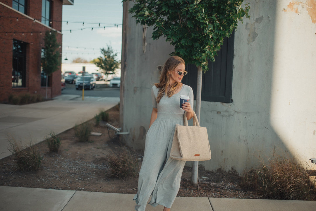 Jana Solid Knit Jumpsuit