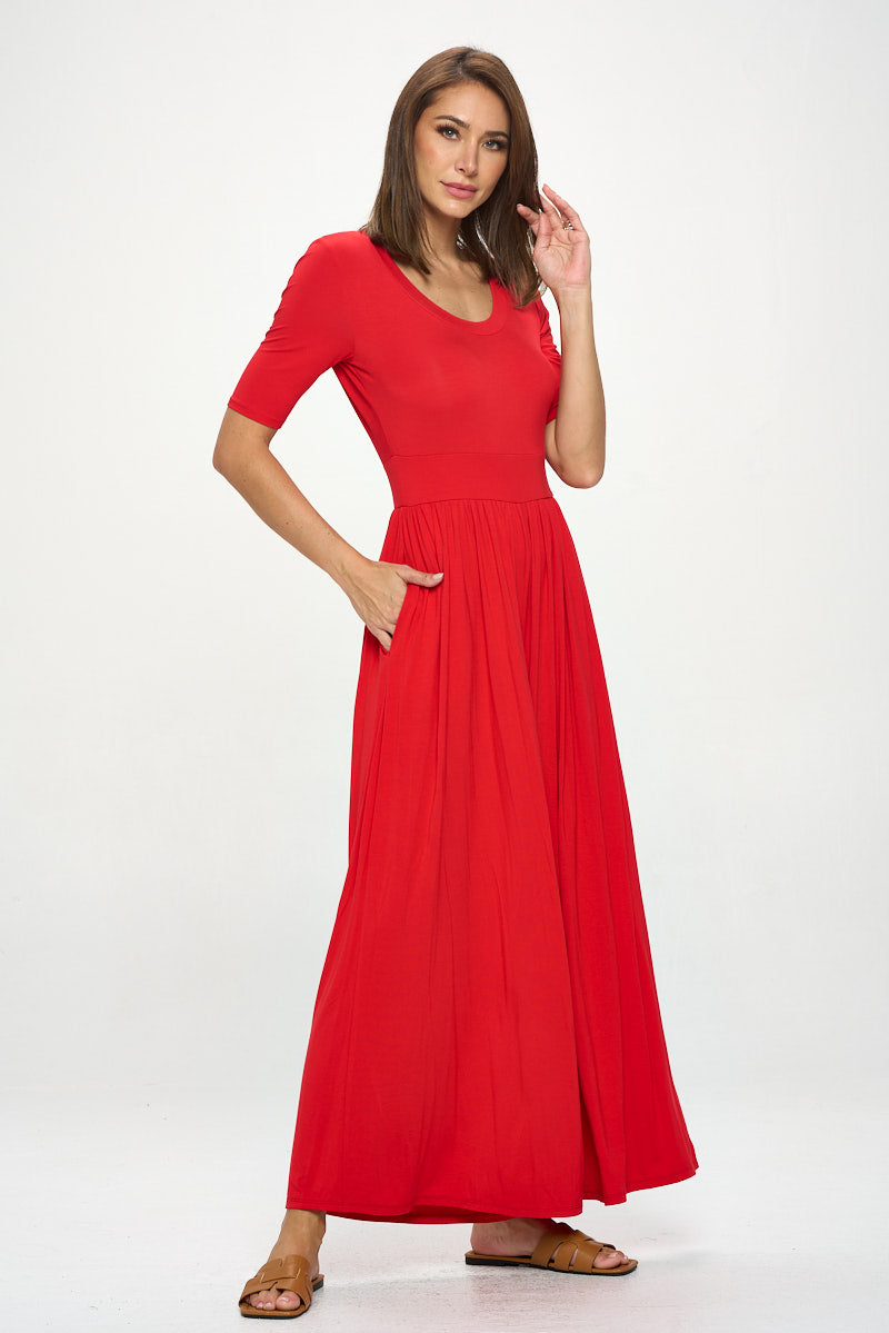 Jana Solid Knit Jumpsuit