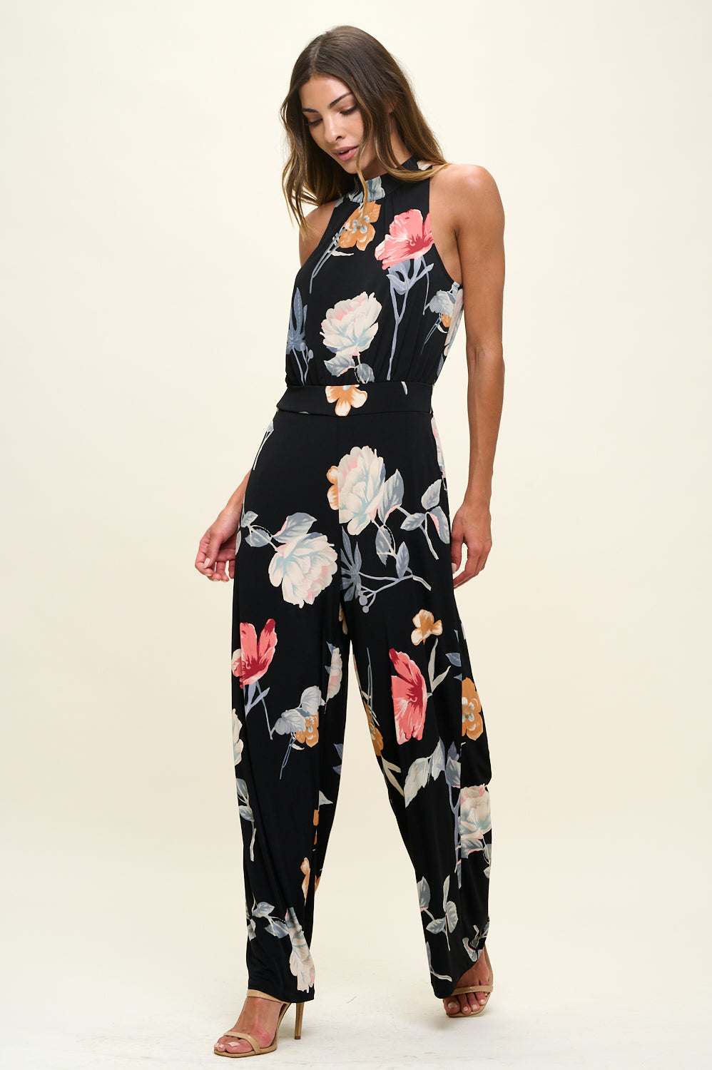 Nina Halter Neck Jumpsuit