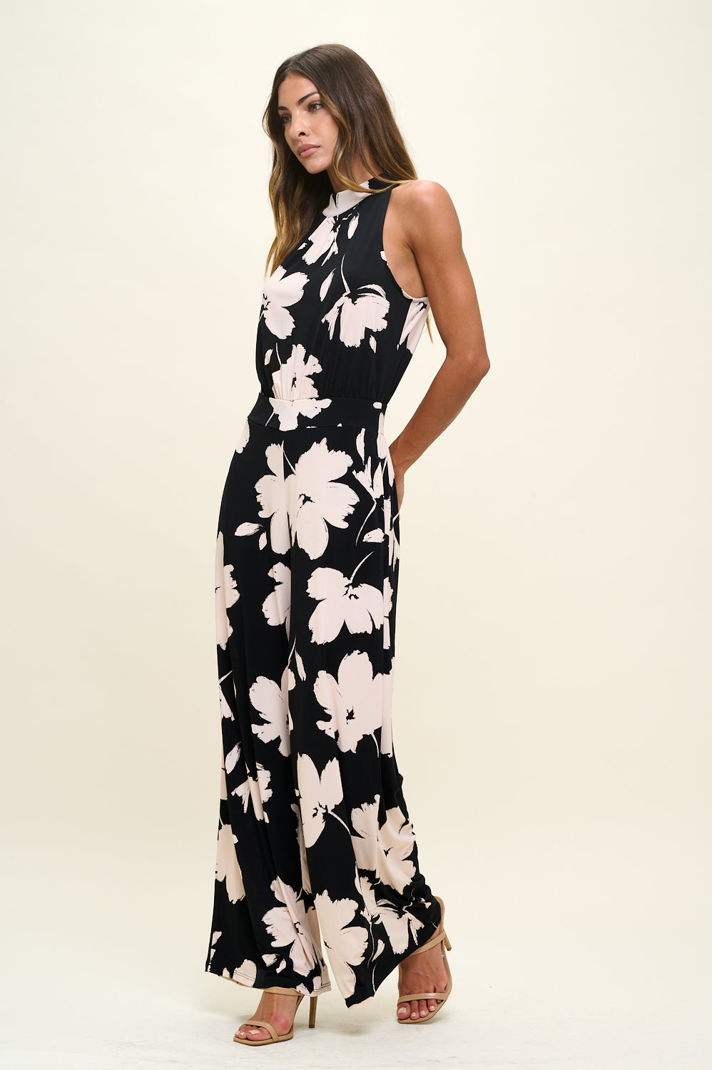 Nina Halter Neck Jumpsuit