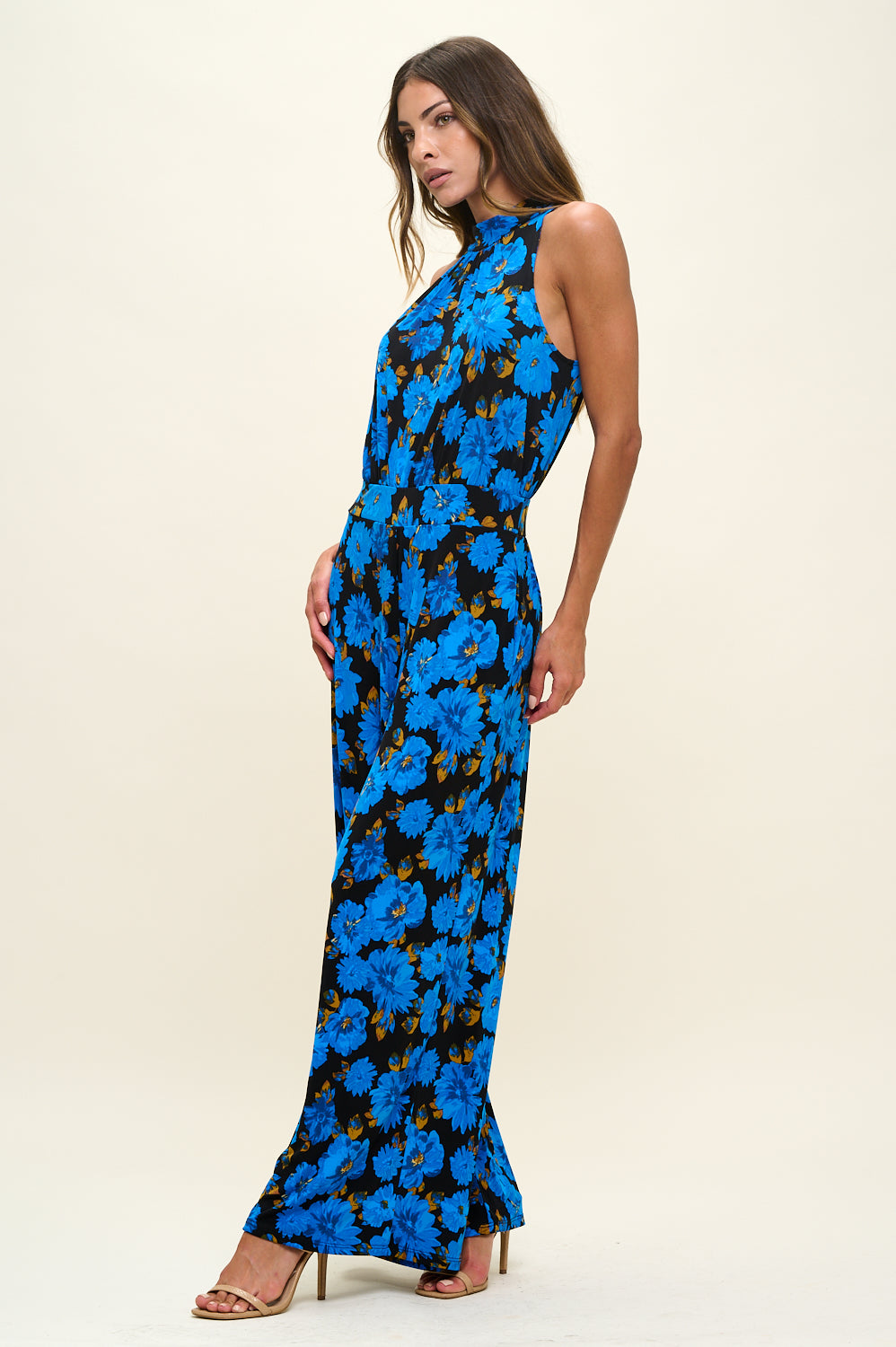 Nina Halter Neck Jumpsuit
