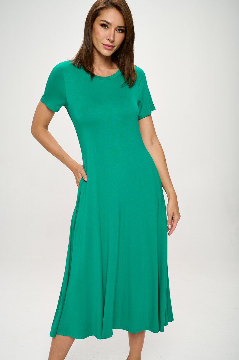 Jenesis T-Shirt A-line Dress