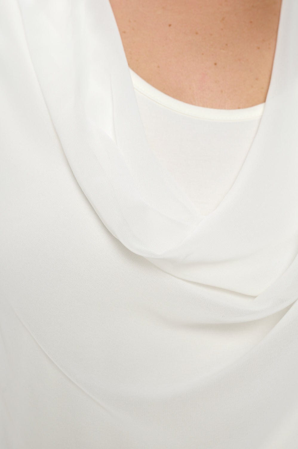 Chelsea Plus Size Sleeveless Cowl Neck Top