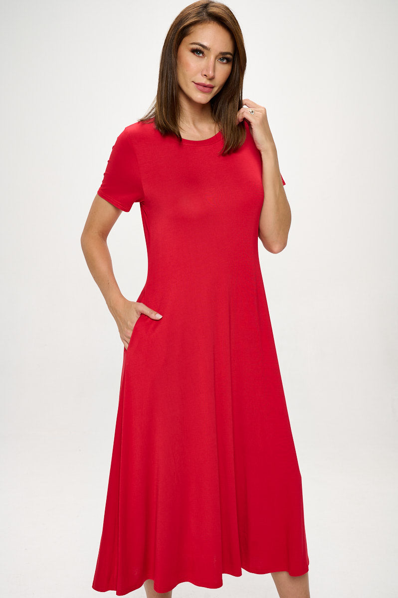 Jenesis T-Shirt A-line Dress