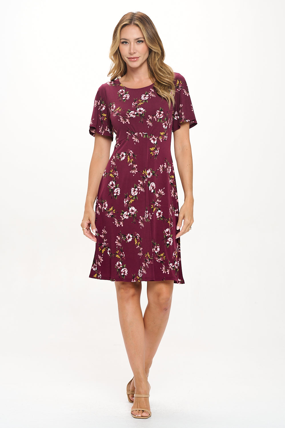 Elli High-Waist Mini Dress
