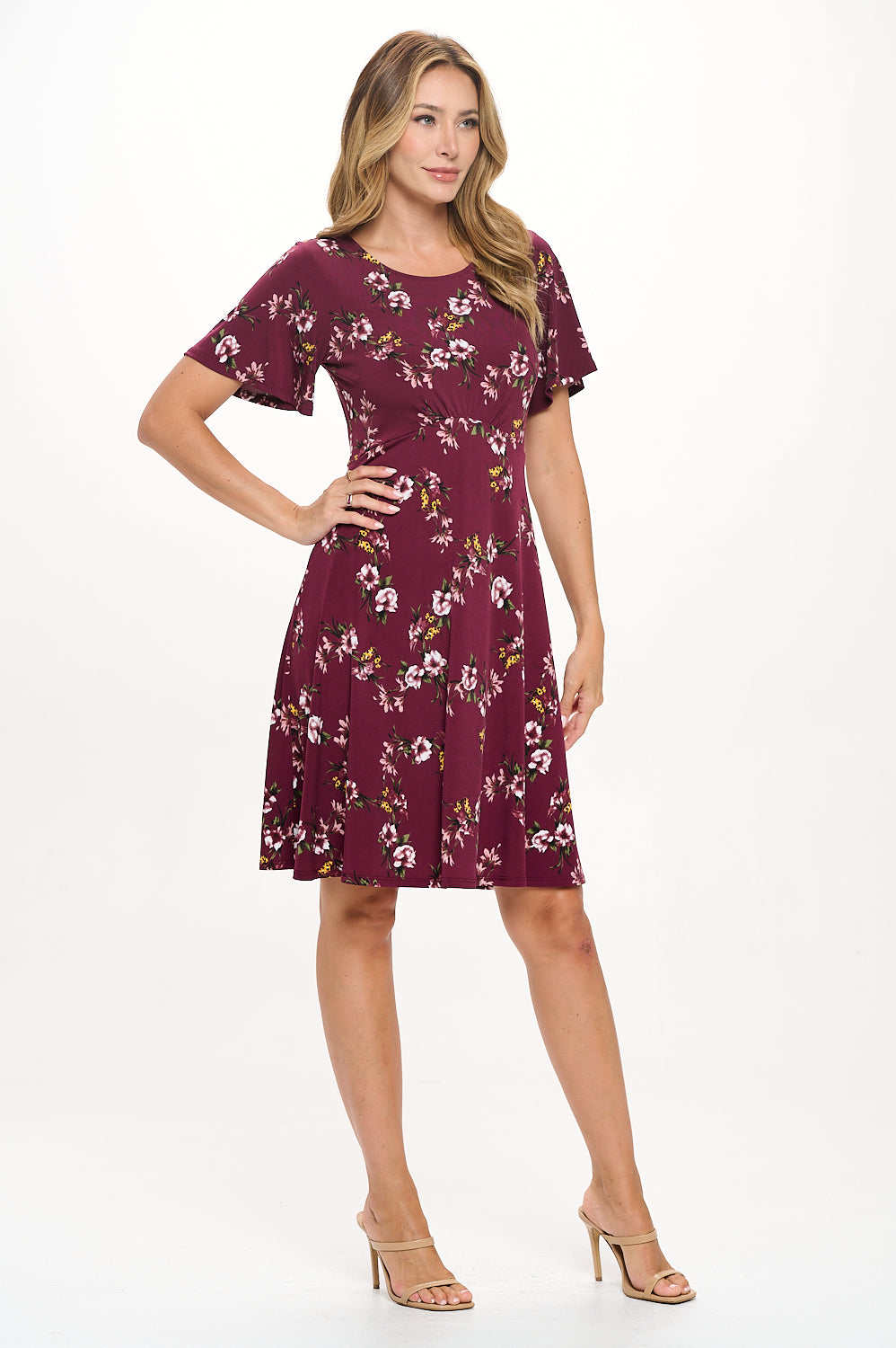 Elli High-Waist Mini Dress
