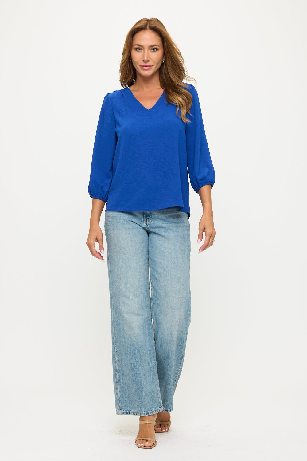 Isabella V-Neck Blouse