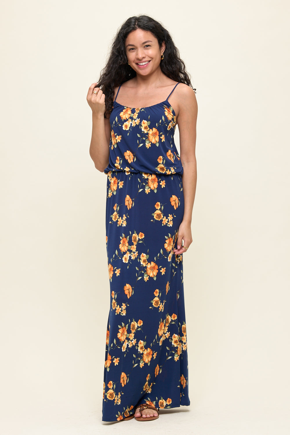 Journey Tank Elastic Waist Maxi