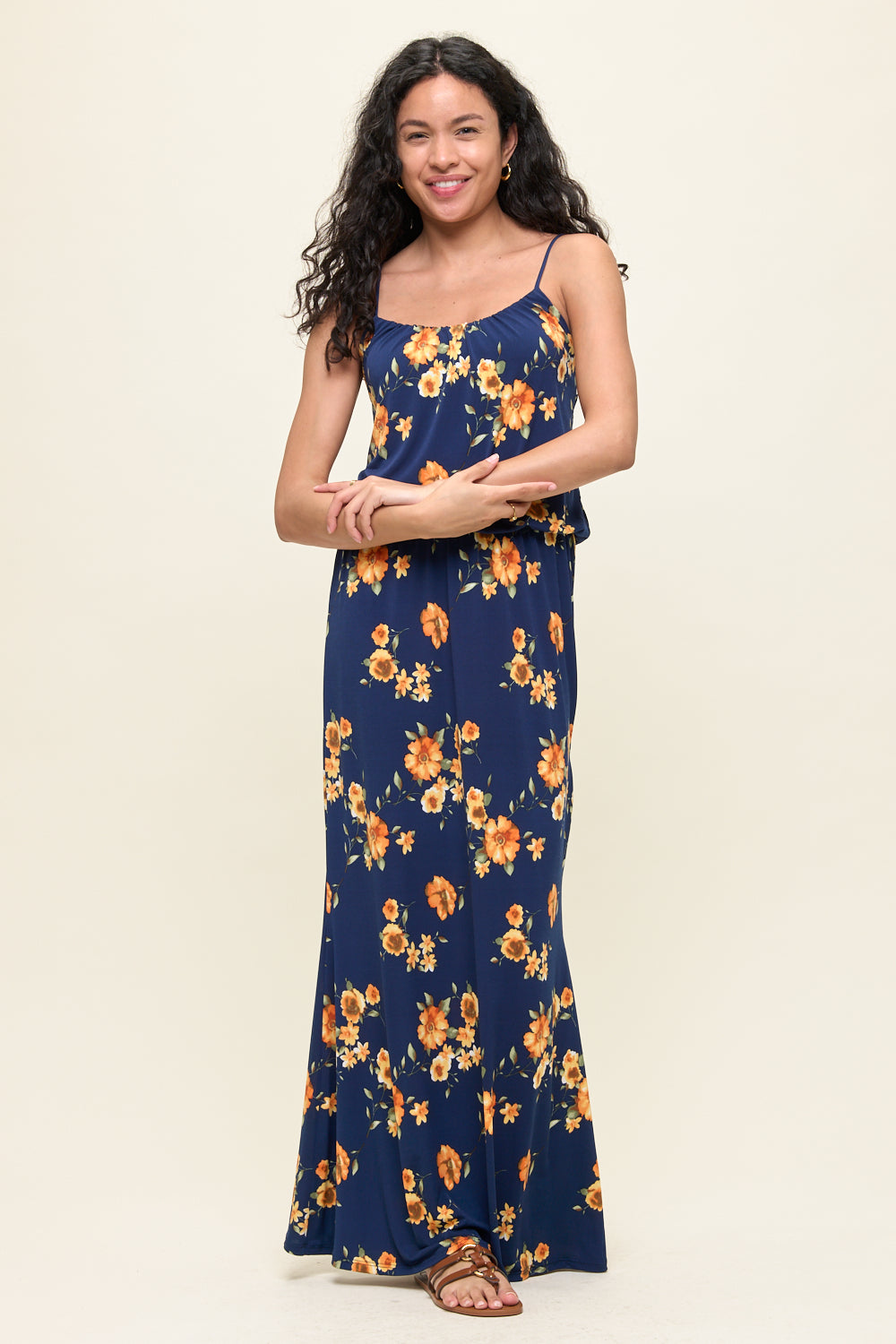 Journey Tank Elastic Waist Maxi
