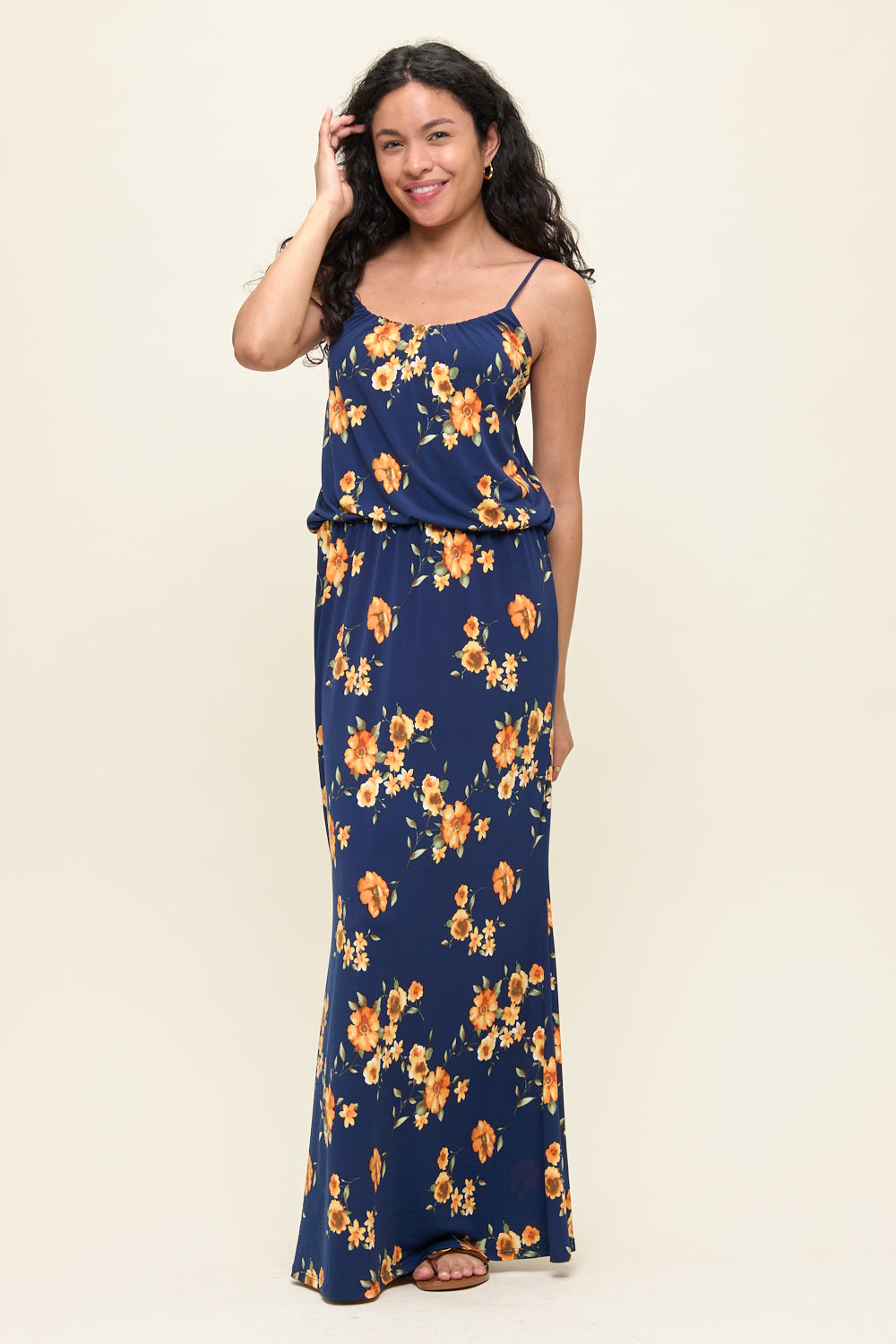 Journey Tank Elastic Waist Maxi