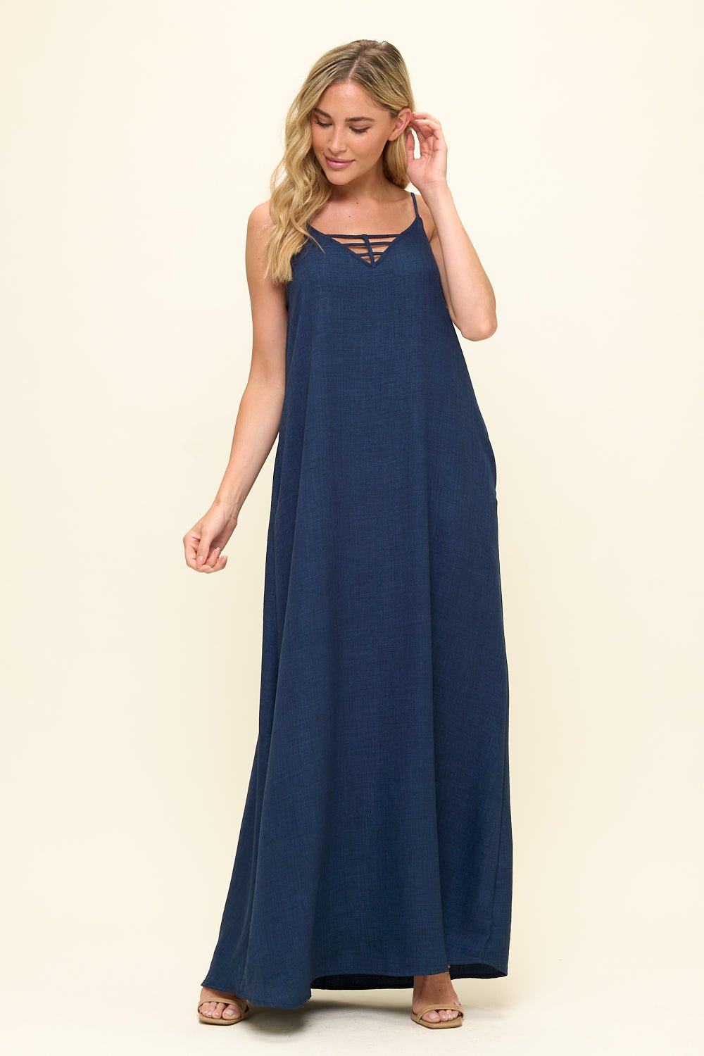 Image of West K Carla Maxi Dress Navy