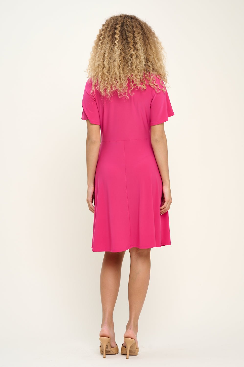 Image of West K Elli High - Waist Mini Dress Fuchsia