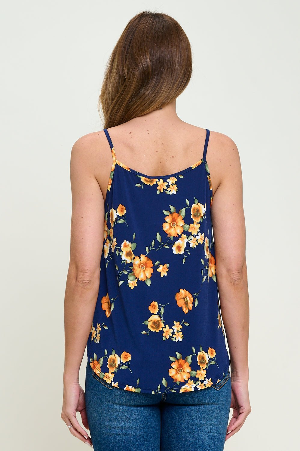 Image of West K Jenna Printed Surplice Top Yellow Daisy