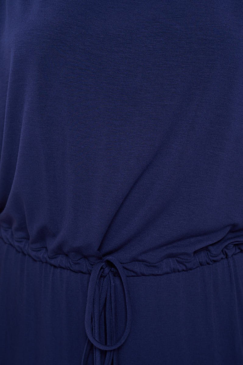 Image of West K Mackenzie Dolman Sleeve Boyfriend Knit Maxi Navy