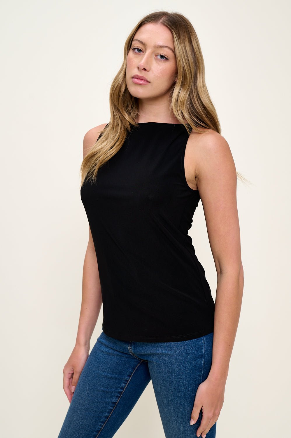 Image of West K Penelope Knit Cami Black