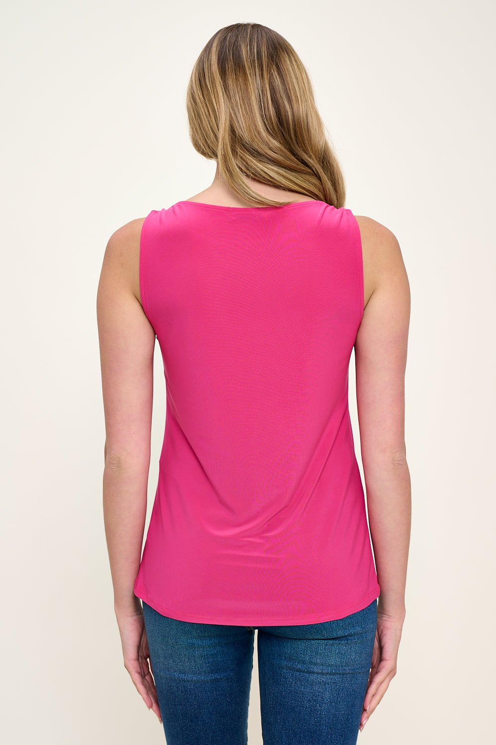 Image of West K Penelope Knit Cami Fuchsia