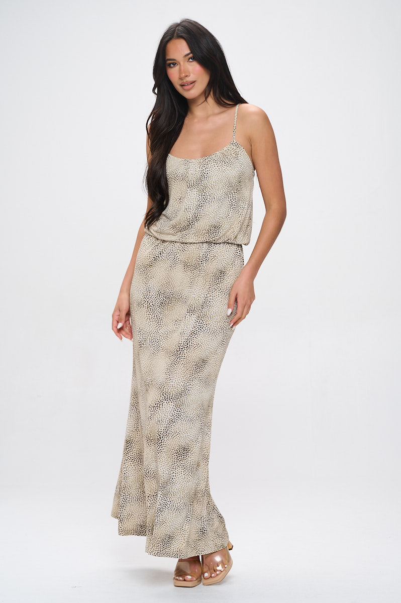 Journey Tank Elastic Waist Maxi