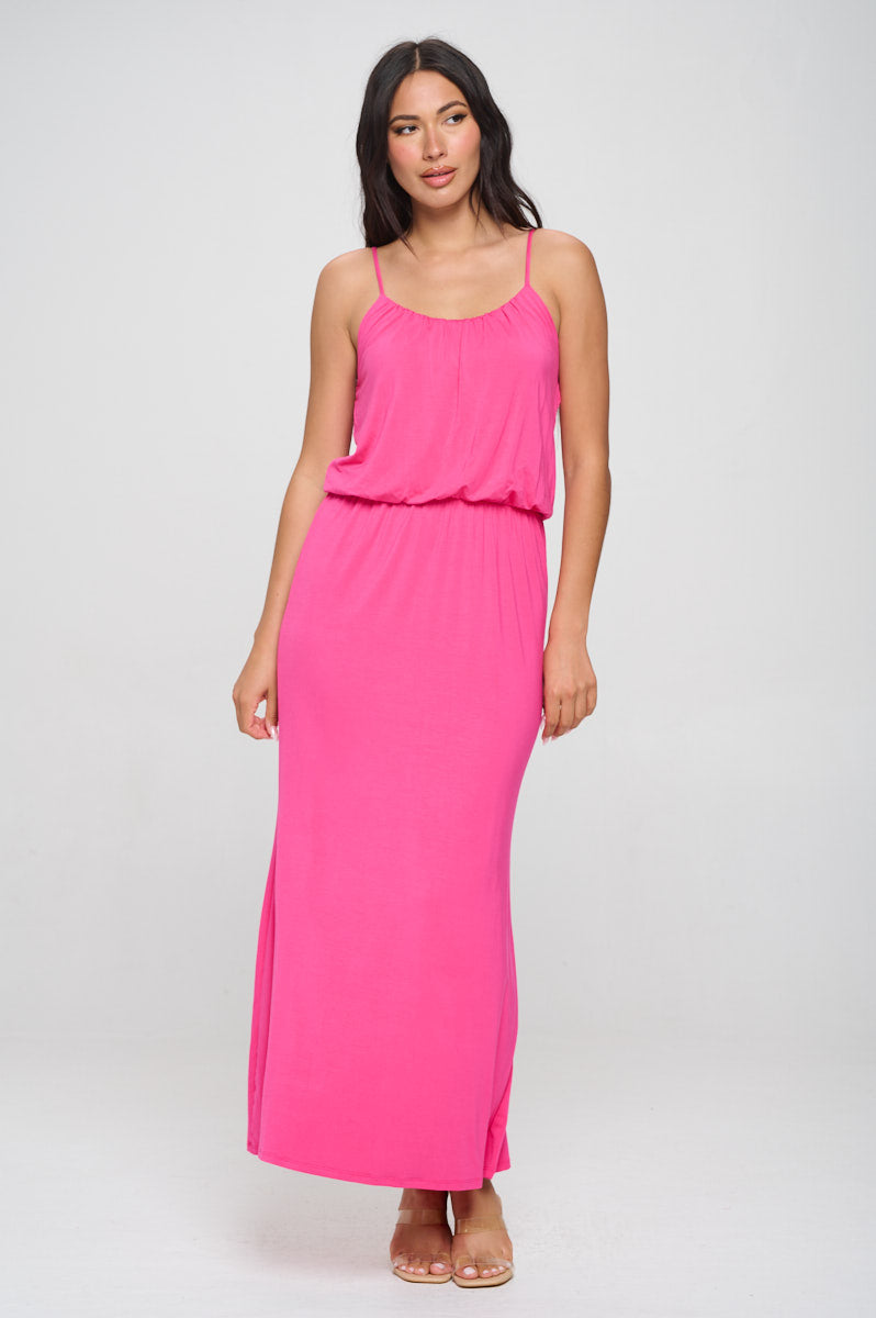 Journey Tank Elastic Waist Maxi