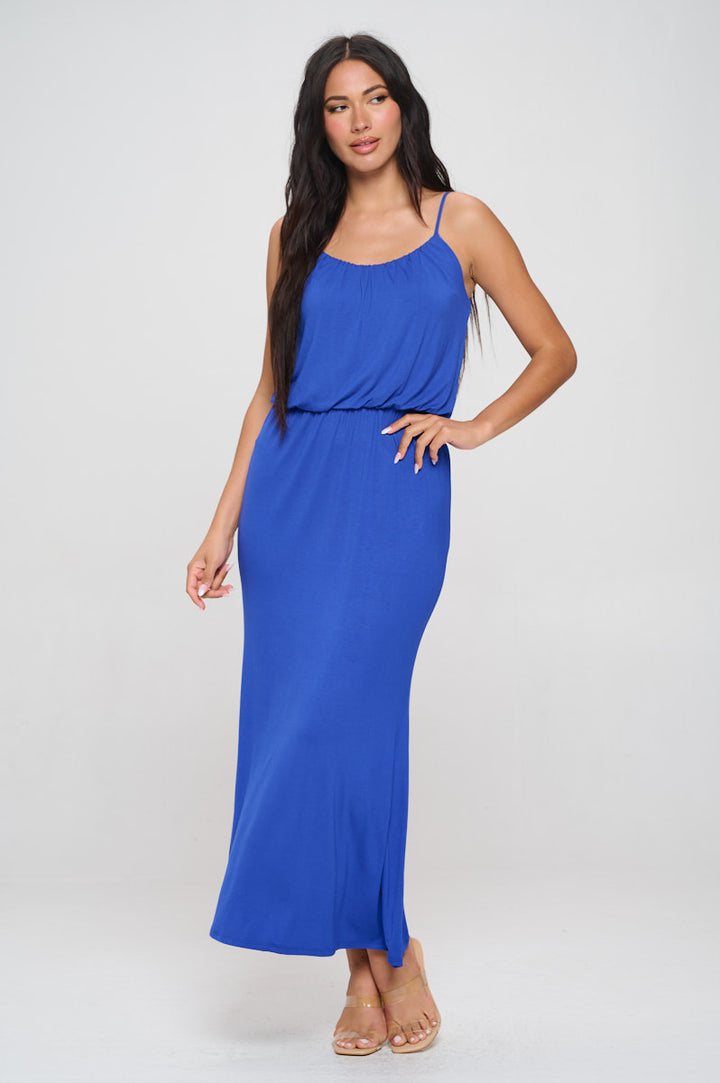 Journey Tank Elastic Waist Maxi