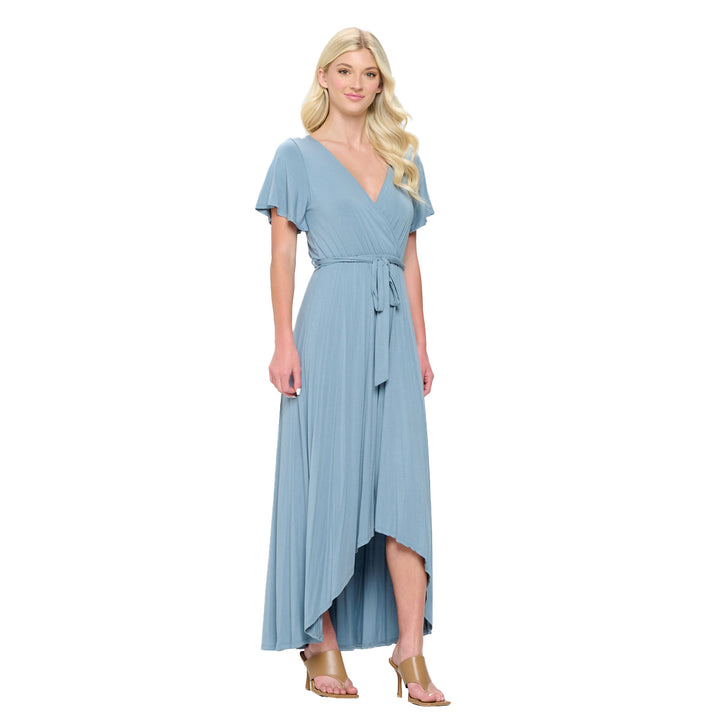 Georgia Faux Wrap Dress