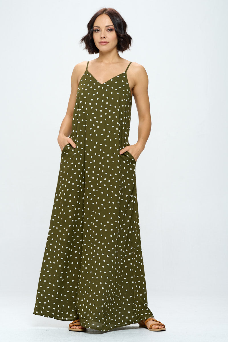 Aden V-Neck Maxi