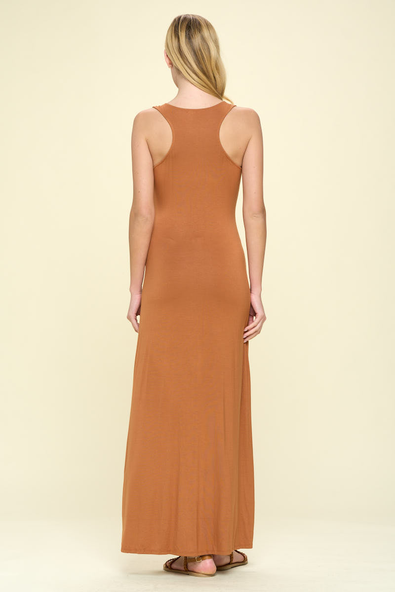 Kelly Knit Racerback Maxi Dress