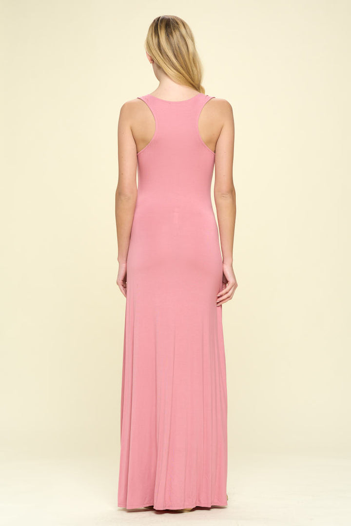 Kelly Knit Racerback Maxi Dress