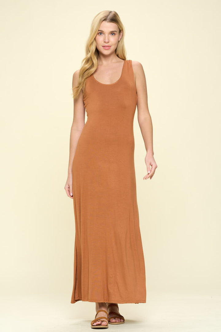 Kelly Knit Racerback Maxi Dress