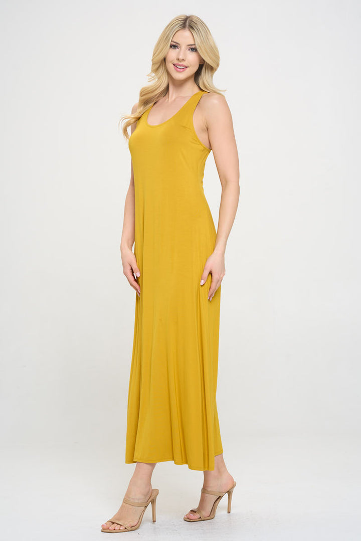 Kelly Knit Racerback Maxi Dress