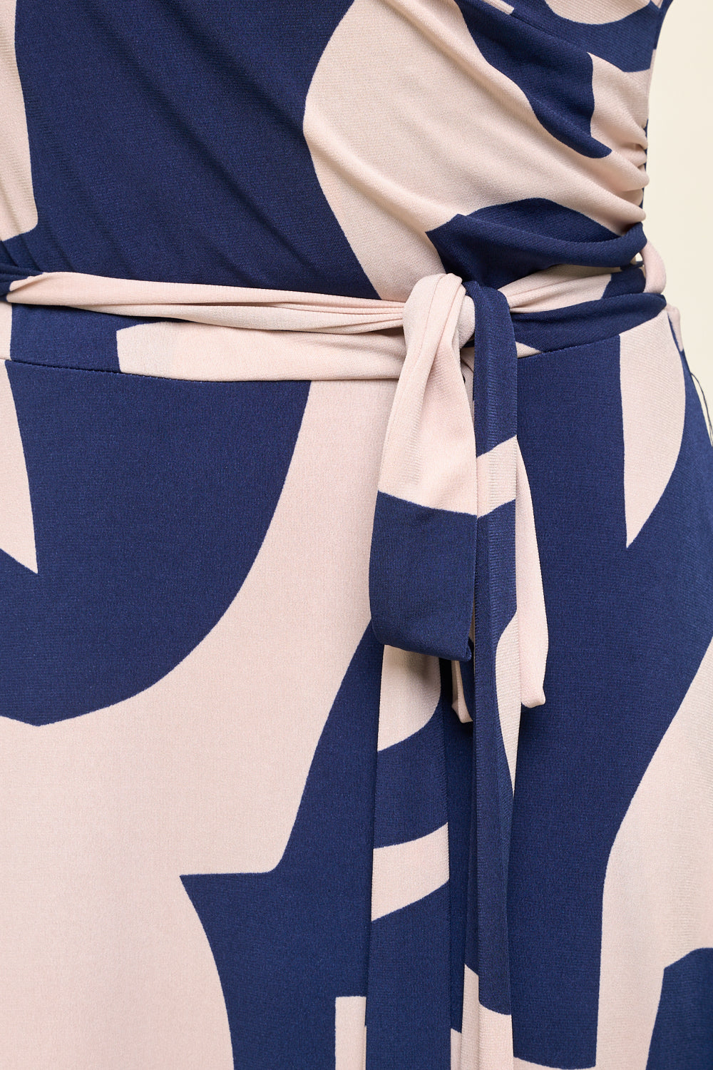Grace Faux-Wrap Maxi Dress with Tie Waist