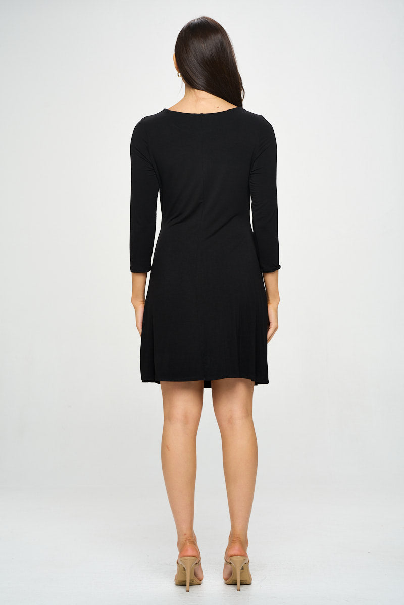 Kelsey Side Ruched Dress