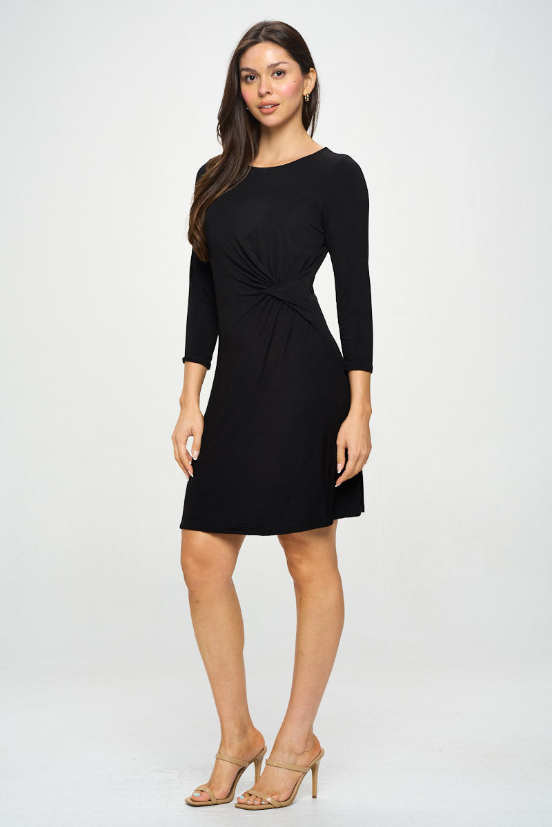 Kelsey Side Ruched Dress