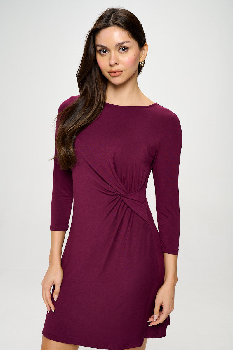 Kelsey Side Ruched Dress