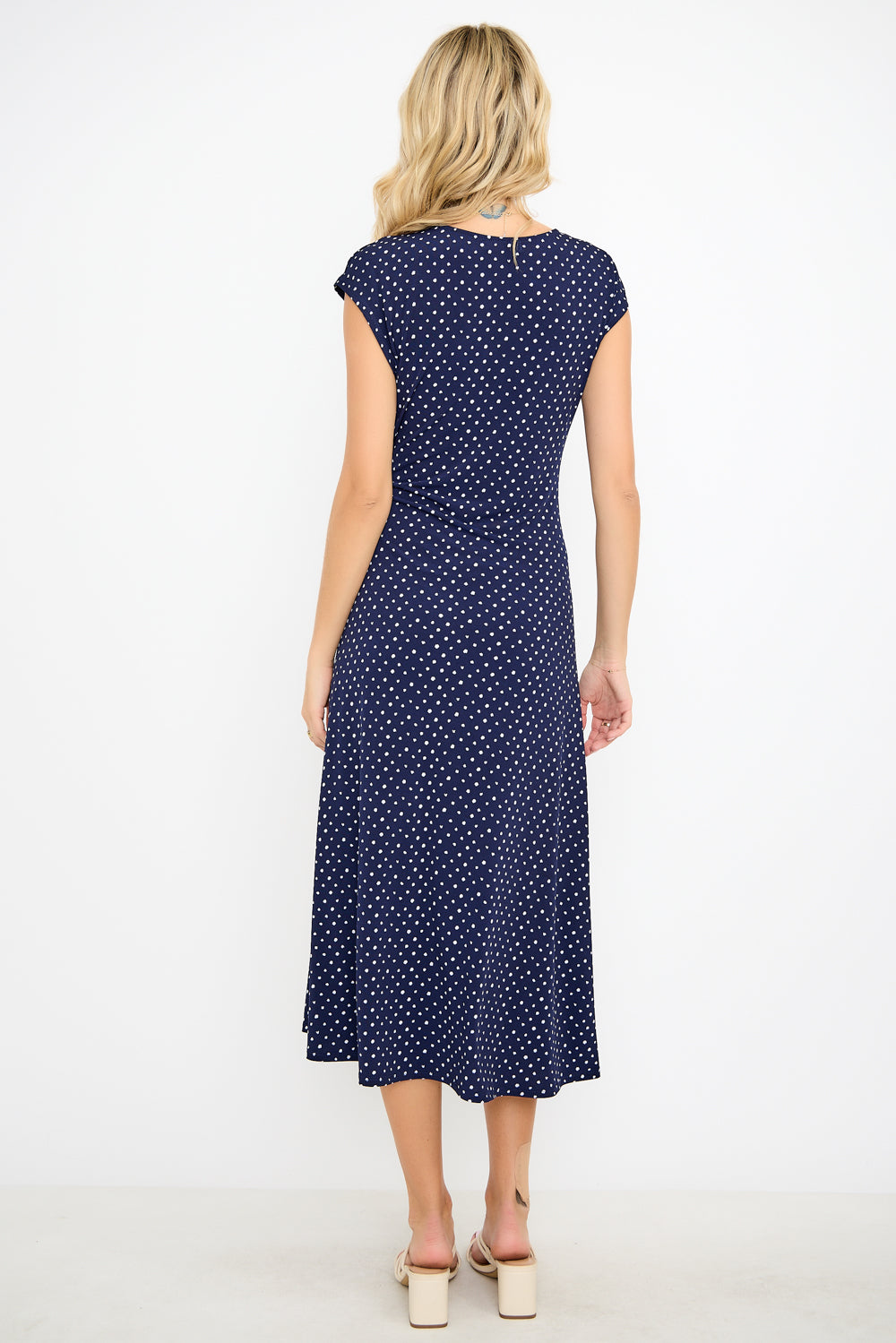 Cameron Side Tie Midi Dress