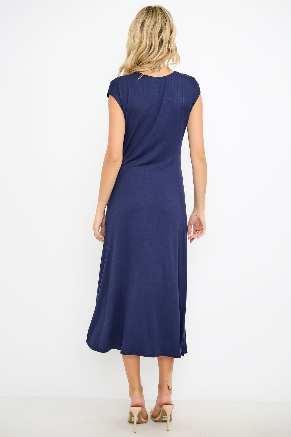 Cameron Side Tie Midi Dress