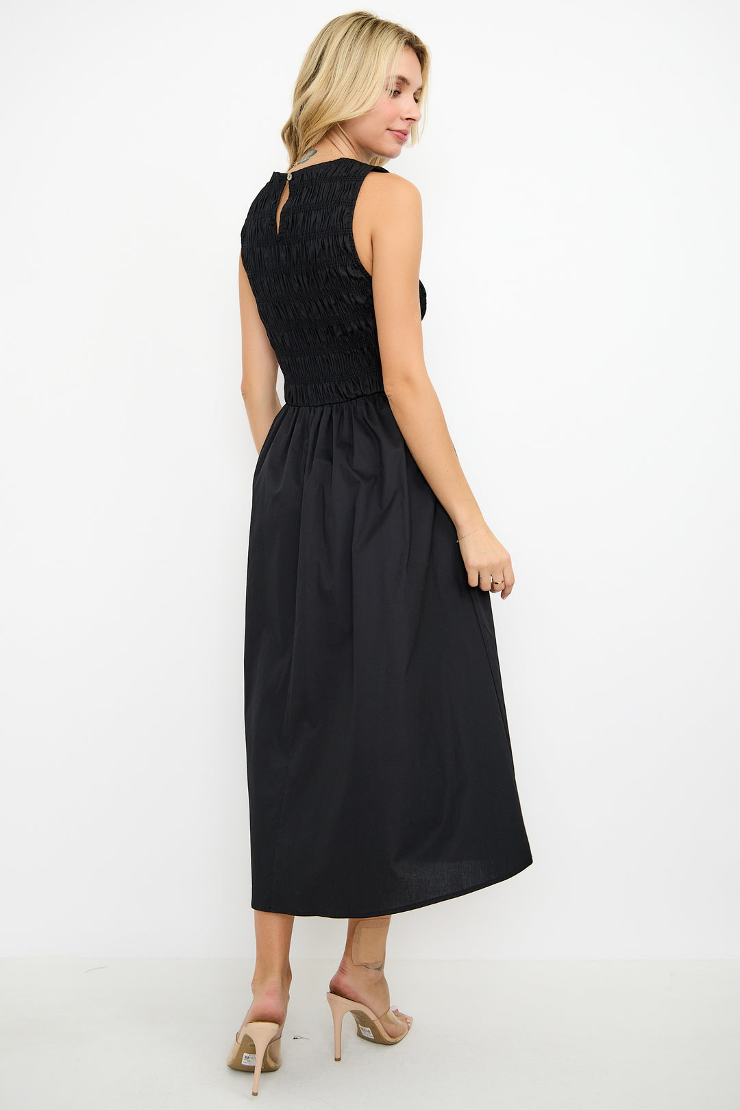 Ruby Daydream Smocked Midi Dress