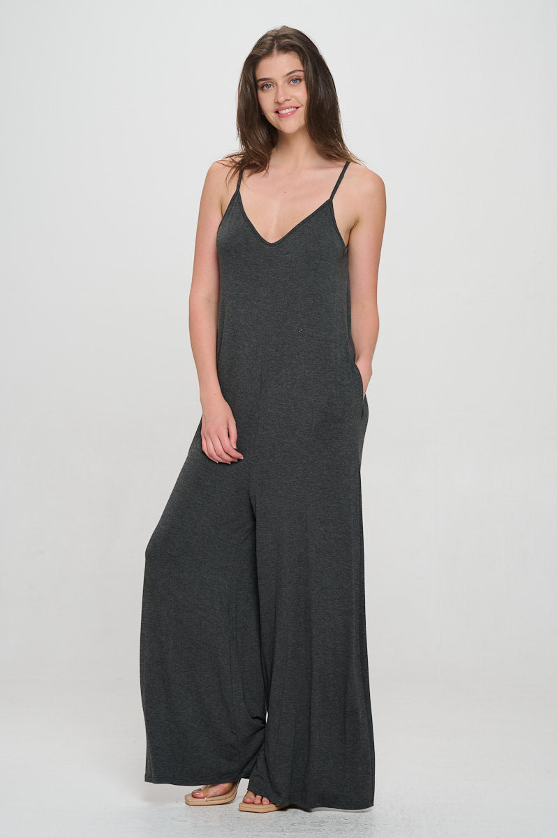 Alaiya Knit Strappy Jumpsuit