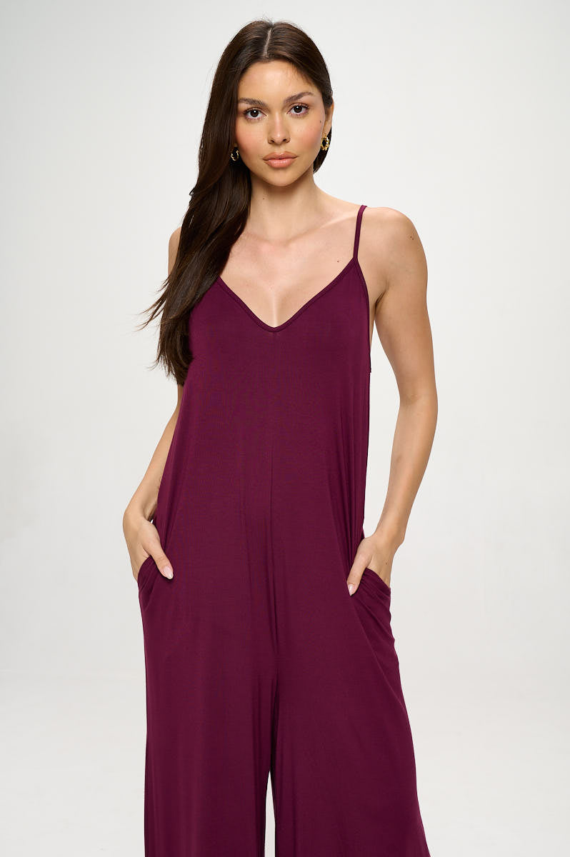 Alaiya Knit Strappy Jumpsuit