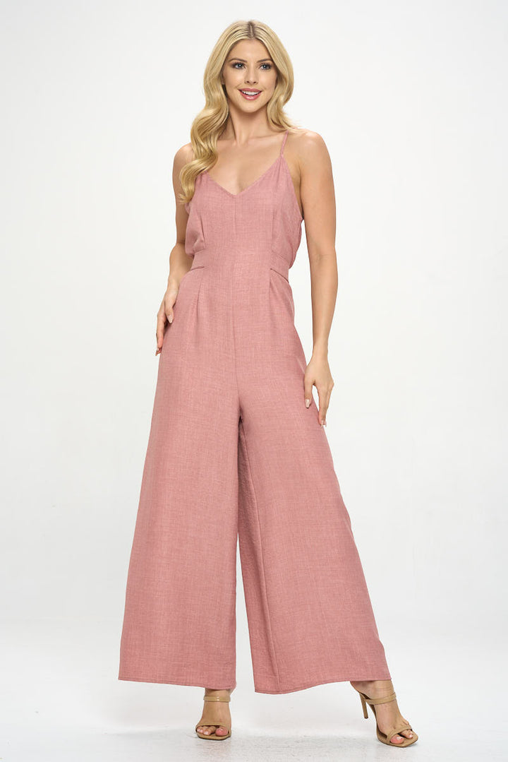 Mia Wide Leg Jumpsuit