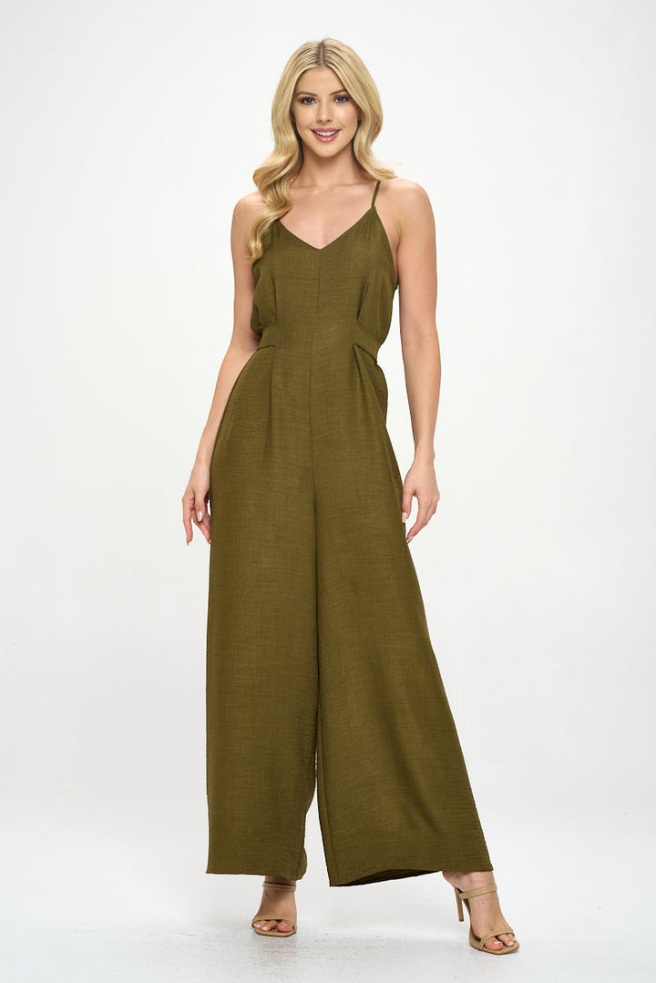 Mia Wide Leg Jumpsuit