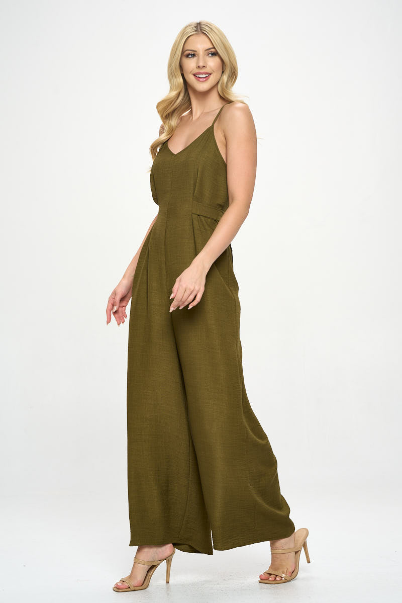 Mia Wide Leg Jumpsuit