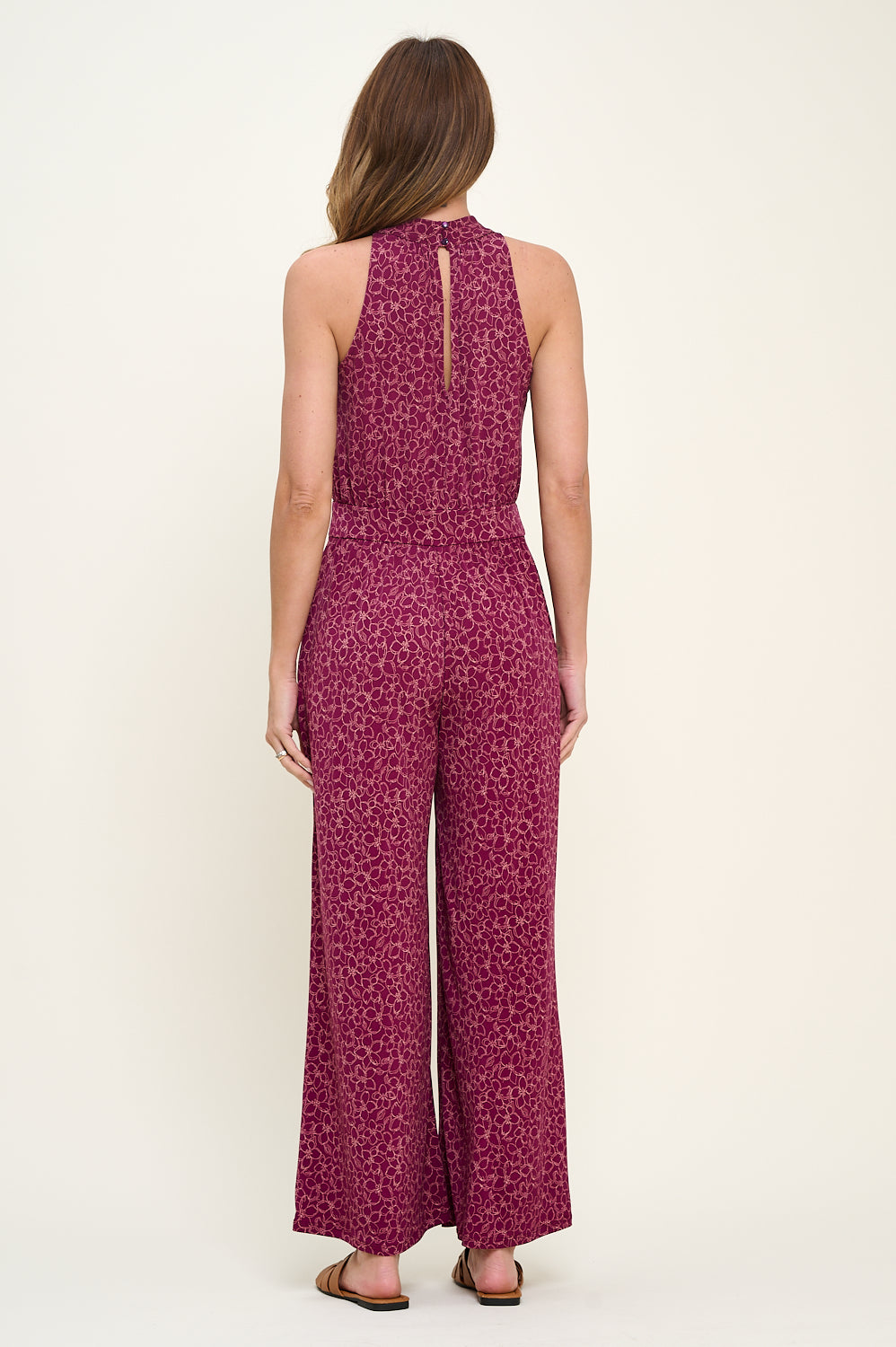 Nina Halter Neck Jumpsuit