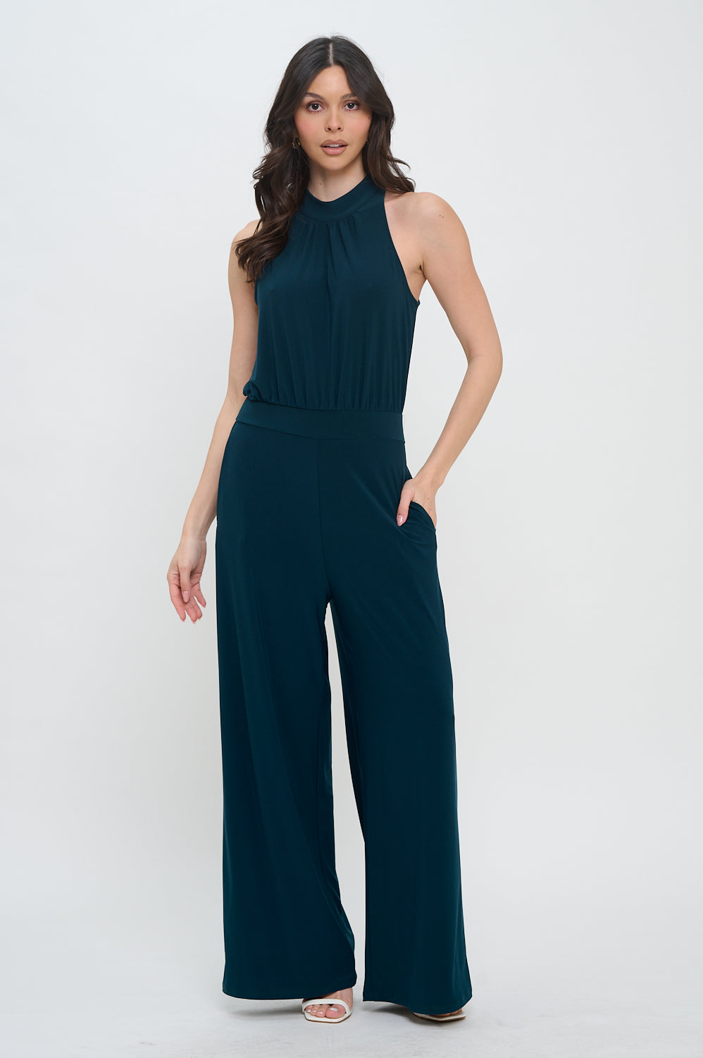 Nina Halter Neck Jumpsuit