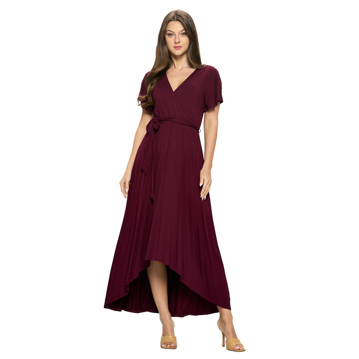 Georgia Faux Wrap Dress