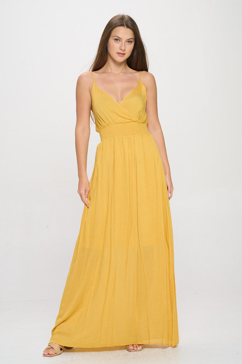 Teagan Spaghetti Strap Maxi Dress