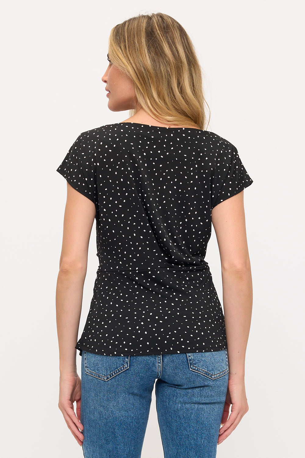 Noa Waist Tucked Short Sleeve Blouse