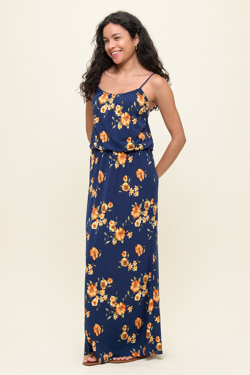 Journey Tank Elastic Waist Maxi